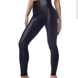 Emily Hsu lacquer sneaker legging